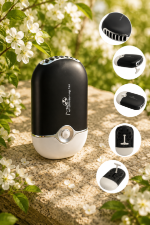 Mini Fan with USB Charger
